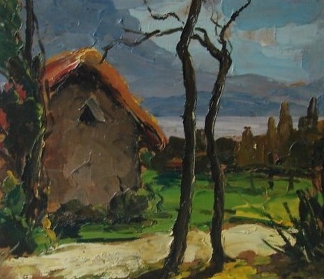 Lucien Poignant peinture de la Savoie